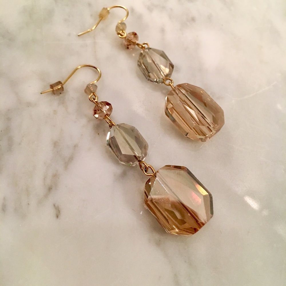 Crystal earrings - Picture 2 of 4